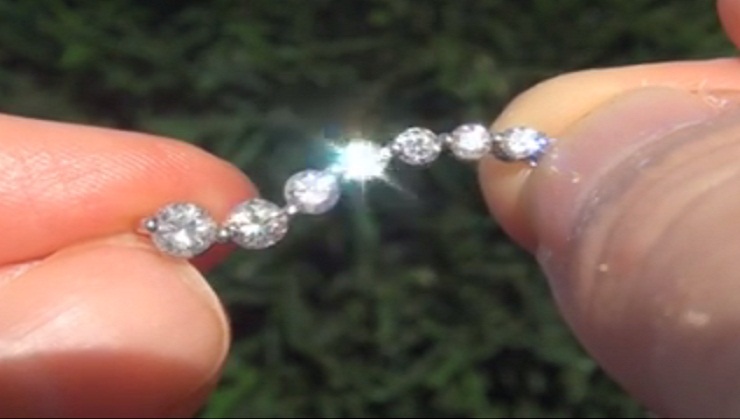 Natural Diamond Pendant