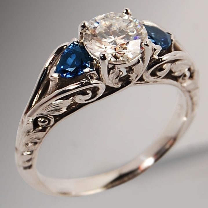 Beautiful Vintage Jewel Rings Designs for Women