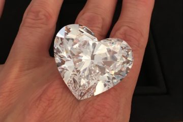 The Graff Venus 118.78 carat Heart-shaped Diamond