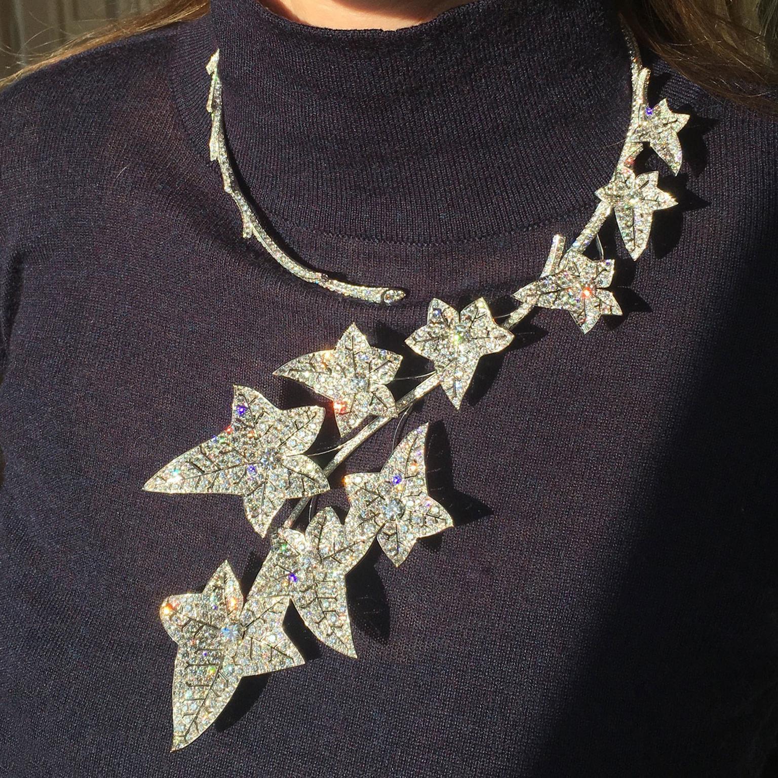 Boucheron Lierre de Paris Diamond Necklace