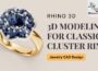 How to Model a Classic Cluster Ring with a Weaving Base