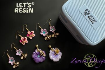 Spring Polymer Clay Flower Jewelry & New Let’s Resin Products & Unboxing