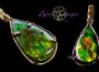 Wire Wrapped Ammolite Pendant Tutorial- Elegant Prong Setting